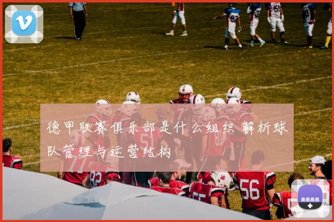 德甲联赛俱乐部是什么组织 解析球队管理与运营结构