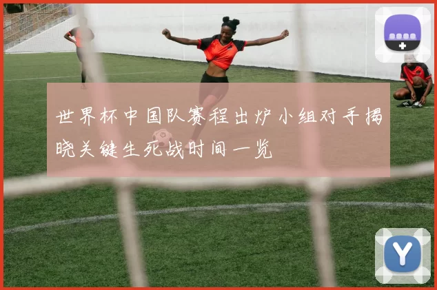世界杯中国队赛程出炉小组对手揭晓关键生死战时间一览
